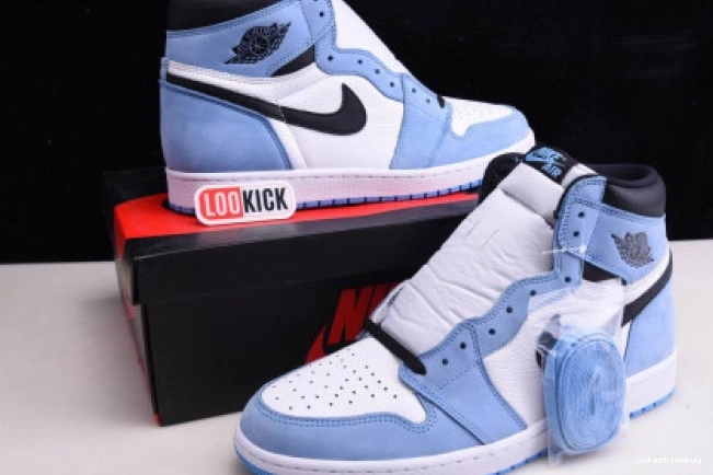 BLUE 1 WHITE HIGH BLACK UNIVERSITY 555088-134 JORDAN AIR RETRO 1210